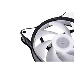 PC Case Fan Computer Case Fan，Long Life 120mm High Airflow Quiet Edition Colourful LED Case Fan for PC Cases, Radiators 4-Pack，