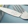 ANNOVA Kids Silverware 12 Pieces Childrens Safe Flatware Set Stainless Steel - 6 x Children Safe Forks, 6 x Children Tablespoons, Toddler Utensils, Metal Cutlery Set Engraved (12)