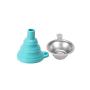 Metal UV Resin Filter Cup Silicone Collapsible Funnel Set Compatible with ANYCUBIC Foton SLA 3D Printer