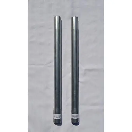 Metal Post Extension - Fence Extender (2 - Pack) 1-7/8 in Dia x 24 in Metal Post Extension - Fence Extender (2 - Pack) 1-7/8 in Dia x 24 in