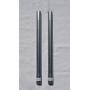 Metal Post Extension - Fence Extender (2 - Pack) 1-7/8 in Dia x 24 in