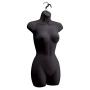 Female Molded Black Shapely Form with Hook - Fits Women’s Sizes 5-10