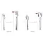 DANIALLI 40 Piece Silverware Set For 8, 18 10 Stainless Steel Silverware Set, Modern Sleek Flatware Set, Include Knife/Fork/Spoon & Long Teaspoon/Salad Fork Mirror-Polished Dishwasher Safe Cutlery DANIALLI 40 Piece Silverware Set For 8, 18 10 Stainless Steel Silverware Set, Modern Sleek Flatware Set, Include Knife/Fork/Spoon & Long Teaspoon/Salad Fork Mirror-Polished Dishwasher Safe Cutlery