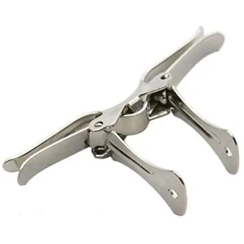 TopOffice 12 Pcs Metal Bow Tie Clips Silver DIY Bowtie Hardware Fastener Great Grade Metal Silver - 2.75''