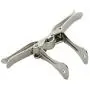 TopOffice 12 Pcs Metal Bow Tie Clips Silver DIY Bowtie Hardware Fastener Great Grade Metal Silver - 2.75''