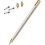 Stylus for iPad Pencil, MEKO 2 in 1 Universal Disc Stylus Touch Screen Pens for Apple/iPhone/Ipad pro/Mini/Air/Android/Microsoft/Surface and Other Touch Screens with 5 Replacement Tips-Champagne Stylus for iPad Pencil, MEKO 2 in 1 Universal Disc Stylus Touch Screen Pens for Apple/iPhone/Ipad pro/Mini/Air/Android/Microsoft/Surface and Other Touch Screens with 5 Replacement Tips-Champagne