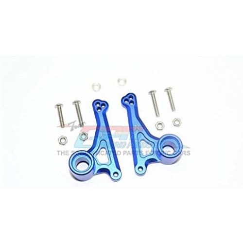 GPM for Traxxas E-Revo 2.0 VXL Brushless (86086-4) Upgrade Parts Aluminum Front Rocker Arm Set - 1Pr Set Blue