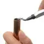 AFA Tooling Deburring Tool with a Blade and Pack of 10 Extra Blades AFA Tooling Deburring Tool with a Blade and Pack of 10 Extra Blades