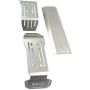 Stainless Steel Anti-Collision Guard Protective Plate Chassis Armor for TRAXXAS 1/10 MAXX RC Car Upgrade Parts 5pcs/Set