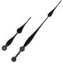 Shappy 12 Inches Long Spade Hands for Takane I Shaft High Torque Clock Movement, Fit Dials Up to 71 cm/ 28 Inches in Diameter