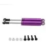 4-Pack Shock Absorber Damper Internal Spring 112mm for 1/10 Crawler Truck HSP HPI AXIAL Tamiya LOSI RC Car Metal Upgraded Parts(Purple)