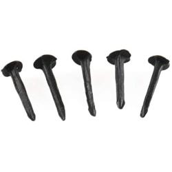 E-outstanding 500pcs Black Iron Stud 13cm Metal Nails Tacks for Shoes Boots Leather Heels Soles Repairs Replacement