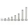 XLX 220PCS(110 Set) M5 7 Species Stainless Flat Head Rivet Hollow Binding Screws T-Shape Round Docking Rivet Assortment Kit for Scrapbook Album Binding and Leather Repair XLX 220PCS(110 Set) M5 7 Species Stainless Flat Head Rivet Hollow Binding Screws T-Shape Round Docking Rivet Assortment Kit for Scrapbook Album Binding and Leather Repair