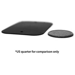 infiniapps Replacement/Spare Metal Plate x2 Pack: 1 Plate with Adhesive, 1 Plate Without Adhesive. Compatible with Other Magnetic mounts