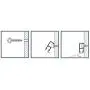 STAS Cliprail Pro Picture Hanging System Set - Covers 4.92 ft of Wall Space - Heavy Duty Picture Rail & Art Hanging Gallery Kit (4.92ft of Rails, 2 Hooks & Cords, White Rails) STAS Cliprail Pro Picture Hanging System Set - Covers 4.92 ft of Wall Space - Heavy Duty Picture Rail & Art Hanging Gallery Kit (4.92ft of Rails, 2 Hooks & Cords, White Rails)