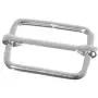 Craft County 25 Piece Pack 1 Inch Silver Adjustable Metal Tri-Glide Slide Buckle DIY, Webbing, Strapping, Leathercraft