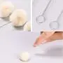 100 Pieces Wool Daubers, Practical Ball Brush Set, Leather Dye Tool with Metal Handle for Leather Making, Leather Dying, Leather Craft DIY 100 Pieces Wool Daubers, Practical Ball Brush Set, Leather Dye Tool with Metal Handle for Leather Making, Leather Dying, Leather Craft DIY