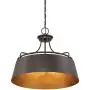 Quoizel FV2824WT Fairview Metal Drum Pendant Lighting, 4-Light, 400 Watts, Western Bronze (21'' H x 24'' W) Quoizel FV2824WT Fairview Metal Drum Pendant Lighting, 4-Light, 400 Watts, Western Bronze (21'' H x 24'' W)
