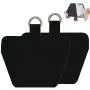 Phone Tether Tab, COCASES 2 Pack Update Phone Lasso Patch with Replacement Part for Smartphone Lanyard Safety Tether (Black)