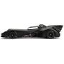 Jada Toys DC Comics Batman 1989 Batmobile DIE-CAST Car Model Kit, 1: 24 Scale Vehicle & 2.75'' Collectible Metal Figurine, Build N’ Collect, Black, JA30874