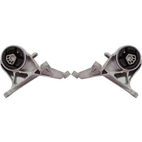 For Chevy Equinox Transmission Mount 2005 06 07 08 2009 Driver and Passenger Side Pair/Set | Front | Metal & Rubber | Automatic Transmission | EM-3082