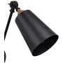 Pauwer Industrial Plug in Wall Sconces Set of 2 with On Off Switch Vintage Edison Swing Arm Wall Lamp Black Metal Shade Wall Light Fixtures