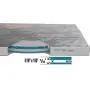 Universal TFX 0005006 - Auto Customizing Dual Pinstripe - 5/16'' x 150 (1/8” Stripe, 1/8'' Gap, Then 1/16” Stripe) - 006-Aqua