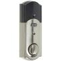 Schlage Z-Wave Connect Camelot Touchscreen Deadbolt with Built-In Alarm, Satin Nickel, BE469 CAM 619, Works with Alexa via SmartThings, Wink or Iris