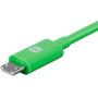 Monoprice Select Series USB A to Micro B Charge & Sync Cable, 6ft Green