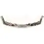 Front Bumper Compatible with 1998-2004 Chevrolet S10 Chrome (S10 LS Appearance Package) with Moulding Holes