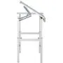 STUDIO DESIGNS Graphix II Workstation - 24in x 36in White/Gray STUDIO DESIGNS Graphix II Workstation - 24in x 36in White/Gray