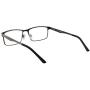 Eyecedar 5-Pack Reading Glasses Men Metal Frame Rectangle Style Stainless Steel Material Spring Hinges Includes Computer Readers +2.50