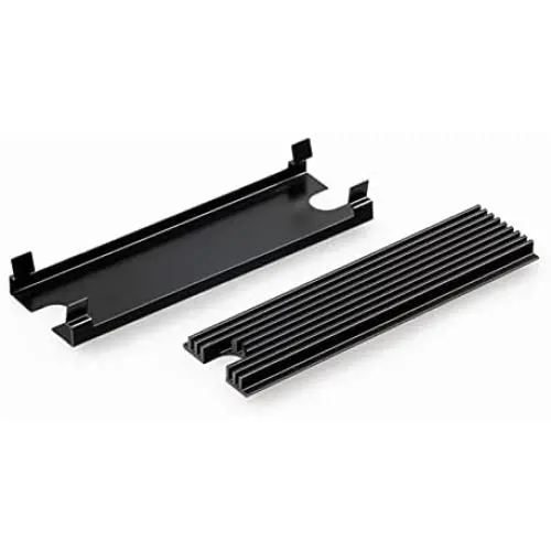 Thermal Grizzly NVMe M.2 SSD Cooler - 2x Thermal Pad, Aesthetic Black Color, SSD Heatsink M.2 - Passive Cooler to Eliminate Speed Reduction of M.2 2280 Solid State Drive Thermal Grizzly NVMe M.2 SSD Cooler - 2x Thermal Pad, Aesthetic Black Color, SSD Heatsink M.2 - Passive Cooler to Eliminate Speed Reduction of M.2 2280 Solid State Drive