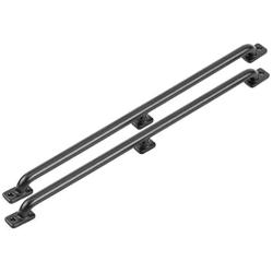 Zouminy Body Shell Left/Right Metal Handrail for 1/10 Scale RC Crawler Car Upgrade Accessory (135cm)