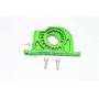 Losi 1:10 Baja Rey / Rock Rey Upgrade Parts Aluminum Motor Mount Plate with Heat Sink Fins - 1Pc Set Green