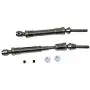 2PCS Aluminum Alloy RC CVD Steel Front & Rear Drive Shaft Axle Transmission Axle Joint for Traxxas Slash 4X4 Stampede Rustler VXL HQ727 Short Truck 2PCS Aluminum Alloy RC CVD Steel Front & Rear Drive Shaft Axle Transmission Axle Joint for Traxxas Slash 4X4 Stampede Rustler VXL HQ727 Short Truck