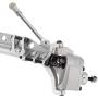 Ky-RC Metal Front and Rear Portal Axles for 1/10 RC Crawler Car Axial SCX10 III Axle Upgrade Part (Silvery)