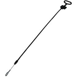 Choice Parts - Black Recliner Cable with Release Handle for Lane and Action Furniture - Exposed Cable Length: 2.5''. - O Shape Tip