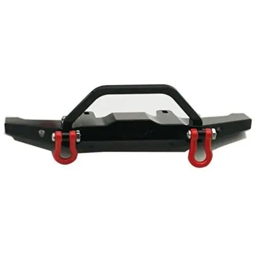 EAPTS Upgrade Metal Front Bumper Guard Spare Parts for WPL 1/16 C14 C24 RC Truck Car (Black) EAPTS Upgrade Metal Front Bumper Guard Spare Parts for WPL 1/16 C14 C24 RC Truck Car (Black)