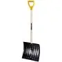 True Temper 1640700 Steel Snow Shovel with D-Grip Hardwood Handle 18 Inch True Temper 1640700 Steel Snow Shovel with D-Grip Hardwood Handle 18 Inch