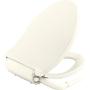 Kohler K-5724-96 Puretide Elongated Manual Bidet Toilet Seat, White With Quiet-Close Lid And Seat, Adjustable Spray Pressure And Position, Self-Cleaning Wand, No Batteries Or Electrical Outlet Needed