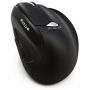 Nuklz N Ergonomic Vertical Wireless Mouse | Natural Hand Position Helps Reduce Hand, Wrist & Arm Pain | USB Dongle with Adjustable DPI & Next/Previous Buttons | Optical Mouse Perfect for Office Work