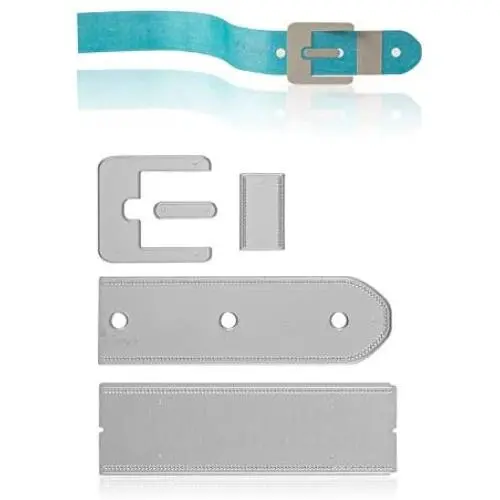 Continuous Belt and Buckle Die Cut Set – Large Stitched Metal Cutting Dies for Card Making, Scrapbooking, Paper Crafting - by Mattys Crafting Joy Continuous Belt and Buckle Die Cut Set – Large Stitched Metal Cutting Dies for Card Making, Scrapbooking, Paper Crafting - by Mattys Crafting Joy
