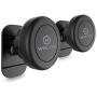 WixGear Magnetic Phone Car Mount, Universal Stick On Mount (2 Pack) Dashboard Magnetic Car Mount Holder, for Cell Phones and Mini Tablets with Fast Swift-snap Technology, Magnetic Cell Phone Mount