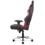 AKRacing Masters Series Max Gaming Chair with Wide Flat Seat, 400 Lbs Weight Limit, Rocker and Seat Height Adjustment Mechanisms - Red