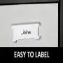 Locker, 6 Metal Compartments, 71'' High with 17'' Deep Lockers (Black w/Grey Doors) Locker, 6 Metal Compartments, 71'' High with 17'' Deep Lockers (Black w/Grey Doors)