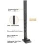 Mount Plus MP-HAB2 Premier Aluminum Storage Stand Dock Dockings Station for Dyson V11 V10 V8 V7 V6 Cordless Stick Vacuum Cleaner, Stable Metal Storage Bracket Organizer Rack