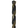 Drill America - KFD15J-SET 15 Piece Heavy Duty High Speed Steel Drill Bit Set with Black and Gold Finish, KFD Series