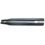 NO7RUBAN Side Skirts Fit for 2010-2015 Chevy Camaro Luxury Sports Style Rocker Panel Extension Lip Black Unpainted