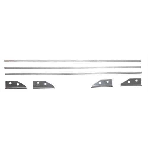 TapeTech 10'' Drywall Flat Box Repair Kit 501C10 with 3 Blades and 2 Sets of Skid Covers - Fits Tape Tech, Level 5, Drywall Master